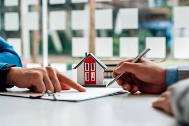 Expert Landlord Law Advice: Morris Legal Services Can Help Customers Interested In Buying A Home Sign A Signature To Enter Into A Home Purchase Contract
